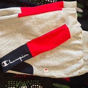 3x Champion Grey (red&blue) Sweats